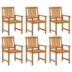 VidaXL 3078154 chaise d'extérieur Terrace Siège rembourré Bois d'acacia Beige - Vue supplémentaire 3