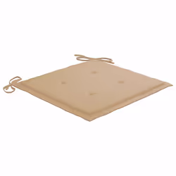 VidaXL 3078154 chaise d'extérieur Terrace Siège rembourré Bois d'acacia Beige - Vue supplémentaire 7