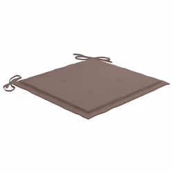 VidaXL 3078159 chaise d'extérieur Terrace Siège rembourré Bois d'acacia Taupe - Vue supplémentaire 7