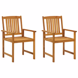 VidaXL 3078161 chaise d'extérieur Terrace Siège rembourré Bois d'acacia Bleu - Vue supplémentaire 3