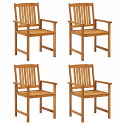 VidaXL 3078179 chaise d'extérieur Terrace Siège rembourré Bois d'acacia