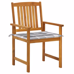 VidaXL 3078180 chaise d'extérieur Terrace Siège rembourré Bois d'acacia