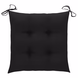 VidaXL 3078200 chaise d'extérieur Terrace Siège rembourré Bois d'acacia Noir - Vue supplémentaire 6