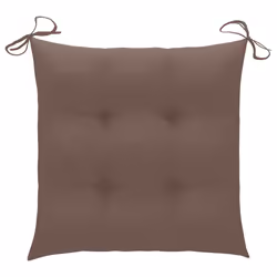 VidaXL 3078201 chaise d'extérieur Terrace Siège rembourré Bois d'acacia Taupe - Vue supplémentaire 8