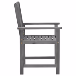 VidaXL 3078223 chaise d'extérieur Terrace Siège rembourré Bois d'acacia Gris - Vue supplémentaire 5