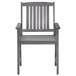 VidaXL 3078225 chaise d'extérieur Terrace Siège rembourré Bois d'acacia Beige - Vue supplémentaire 5