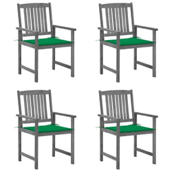 VidaXL 3078227 chaise d'extérieur Terrace Siège rembourré Bois d'acacia Vert