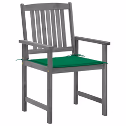 VidaXL 3078227 chaise d'extérieur Terrace Siège rembourré Bois d'acacia Vert