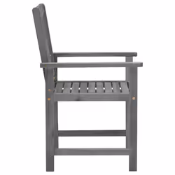 VidaXL 3078229 chaise d'extérieur Terrace Siège rembourré Bois d'acacia Noir - Vue supplémentaire 6