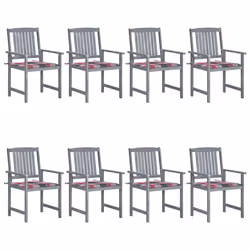VidaXL 3078235, Terrace, Siège rembourré, Bois d'acacia, Polyester, 610 mm, 570 mm