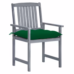 VidaXL 3078254 chaise d'extérieur Terrace Siège rembourré Bois d'acacia Vert - Vue supplémentaire 2