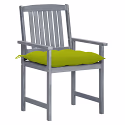 VidaXL 3078260 chaise d'extérieur Terrace Siège rembourré Bois d'acacia Vert