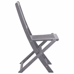 VidaXL 3078291 chaise d'extérieur Terrace Siège rembourré Bois d'acacia Gris - Vue supplémentaire 6