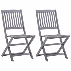 VidaXL 3078296 chaise d'extérieur Terrace Siège rembourré Bois d'acacia Rouge - Vue supplémentaire 8