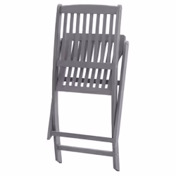 VidaXL 3078315 chaise d'extérieur Terrace Siège rembourré Bois d'acacia Bleu - Vue supplémentaire 4