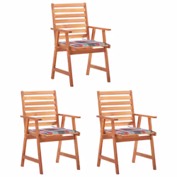 VidaXL 3078333, Terrace, Siège rembourré, Bois d'acacia, Polyester, 560 mm, 620 mm