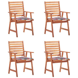 VidaXL 3078387 chaise d'extérieur Terrace Siège rembourré Bois d'acacia