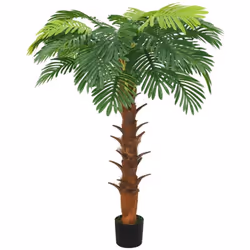 Description générale Ajoutez de la verdure à votre intérieur avec ce palmier cycas artificiel d'apparence réaliste. Mesurant ...