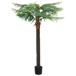 vidaXL Palmier Phoenix artificiel avec pot 215 cm Vert - TU
