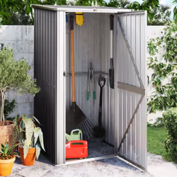 Description générale Élargissez vos possibilités de rangement à l'extérieur et protégez vos outils avec cet abri de jardin en ...