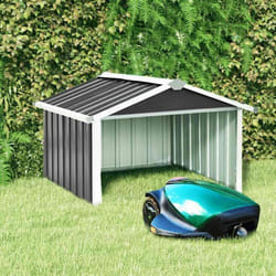 Vidaxl - Abri pour robot de jardin 92x97x63cm Acier galvanisé Anthracite