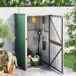 Vidaxl - Abri à outils de jardin vert 88x89x161 cm acier galvanisé