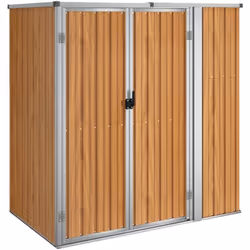 Cet abri à outils de jardin est un espace de rangement précieux pour garder vos outils et accessoires de jardin organisés et  ...