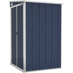 Vidaxl - Remise de jardin murale Anthracite 118x100x178 cm Acier