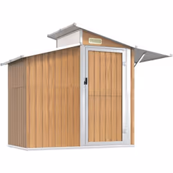 Cet abri de jardin indispensable est une excellente solution de stockage extérieur pour des articles tels que vos outils d'ex ...