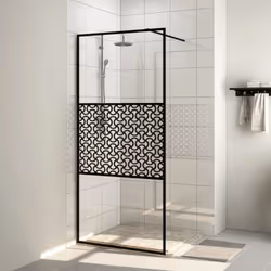Description générale Apportez une nouvelle apparence esthétique à votre salle de bain avec ce mur de douche à l'italienne mod ...
