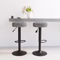 Dégustez quelques gorgées de vin, prenez une bouchée ou détendez-vous simplement en vous asseyant sur ces tabourets de bar. T ...