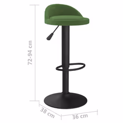 VidaXL 333593 Tabouret de bar - Vue supplémentaire 8