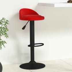 vidaXL Tabouret de bar velours