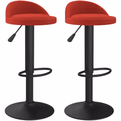 Ces tabourets de bar tendance, au style élégant et moderne, sont conçus pour s'adapter à tout espace, tel que la maison, le b ...
