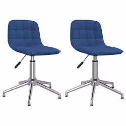 VidaXL 334055, Acier chromé, mousse, Polyester, 425 mm, 450 mm, 68 cm, 82,5 cm, 2 pièce(s)