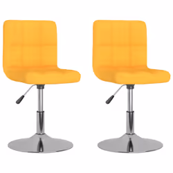 VidaXL 334216, Acier chromé, mousse, Polyester, 400 mm, 430 mm, 71 cm, 85,5 cm, 2 pièce(s)