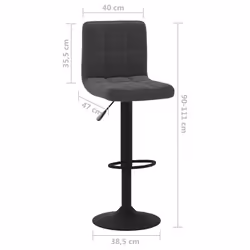VidaXL 334291 Tabouret de bar - Vue supplémentaire 8