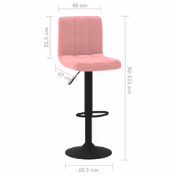 VidaXL 334299 Tabouret de bar - Vue supplémentaire 8