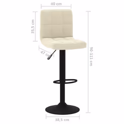 VidaXL 334304 Tabouret de bar - Vue supplémentaire 8