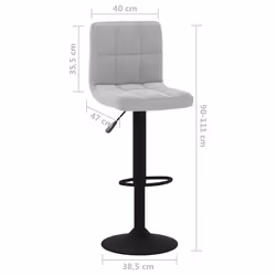 VidaXL 334305 Tabouret de bar - Vue supplémentaire 8