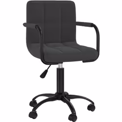 Avec un design élégant, cette chaise de bureau pivotante est conçue pour être un supplément pratique et moderne à votre espac ...