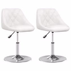 VidaXL 335159, Acier chromé, Simili-cuir, 440 mm, 460 mm, 62,5 cm, 77,5 cm, 38,5 cm