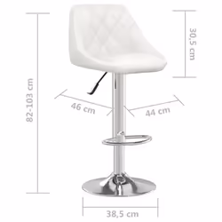 VidaXL 335169 Tabouret de bar - Vue supplémentaire 8