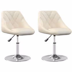 Ces chaises de salle à manger pivotantes à la mode, au design moderne, constituent un excellent supplément à votre espace de  ...