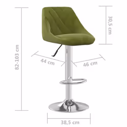 VidaXL 335296 Tabouret de bar - Vue supplémentaire 8