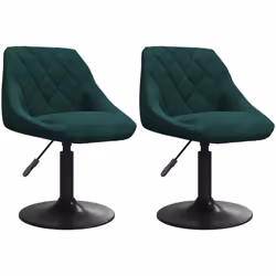 Ces chaises de salle à manger pivotantes à la mode, au design moderne, constituent un excellent supplément à votre espace de  ...