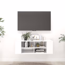 VidaXL 806238 Support TV et centre de divertissement
