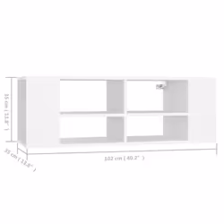 VidaXL 806238 Support TV et centre de divertissement - Vue supplémentaire 7