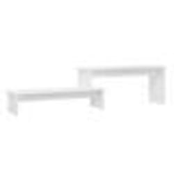 vidaXL Meuble TV Blanc 180x30x43 cm Aggloméré - TU