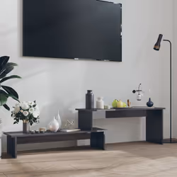 VidaXL 806273, Gris, Bois, Bois, 1800 mm, 300 mm, 430 mm
